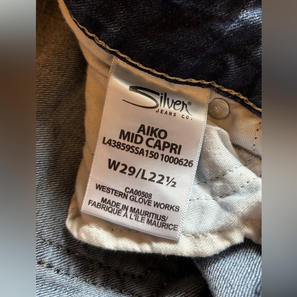 Silver jeans size W 29/L 22 1/2 - Picture 5 of 5